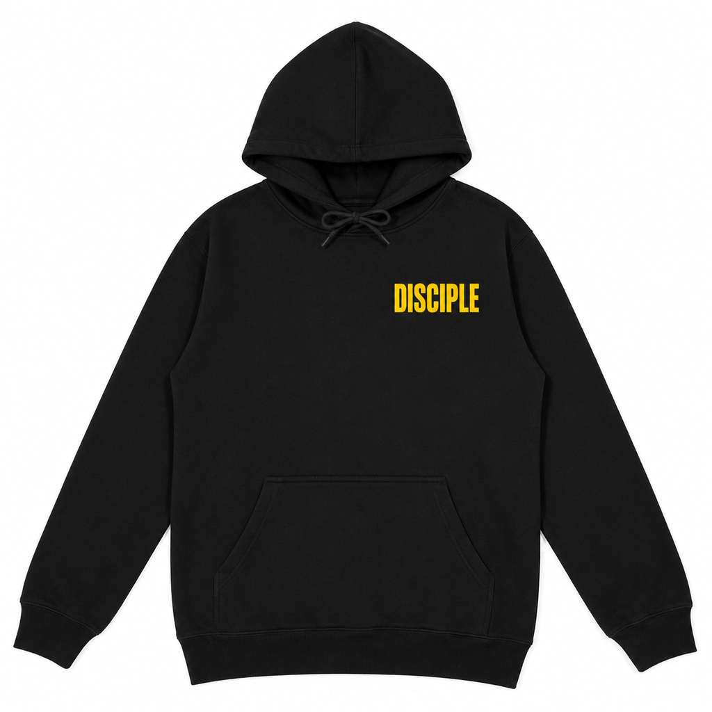 DISCIPLE HOODIE BK/YL