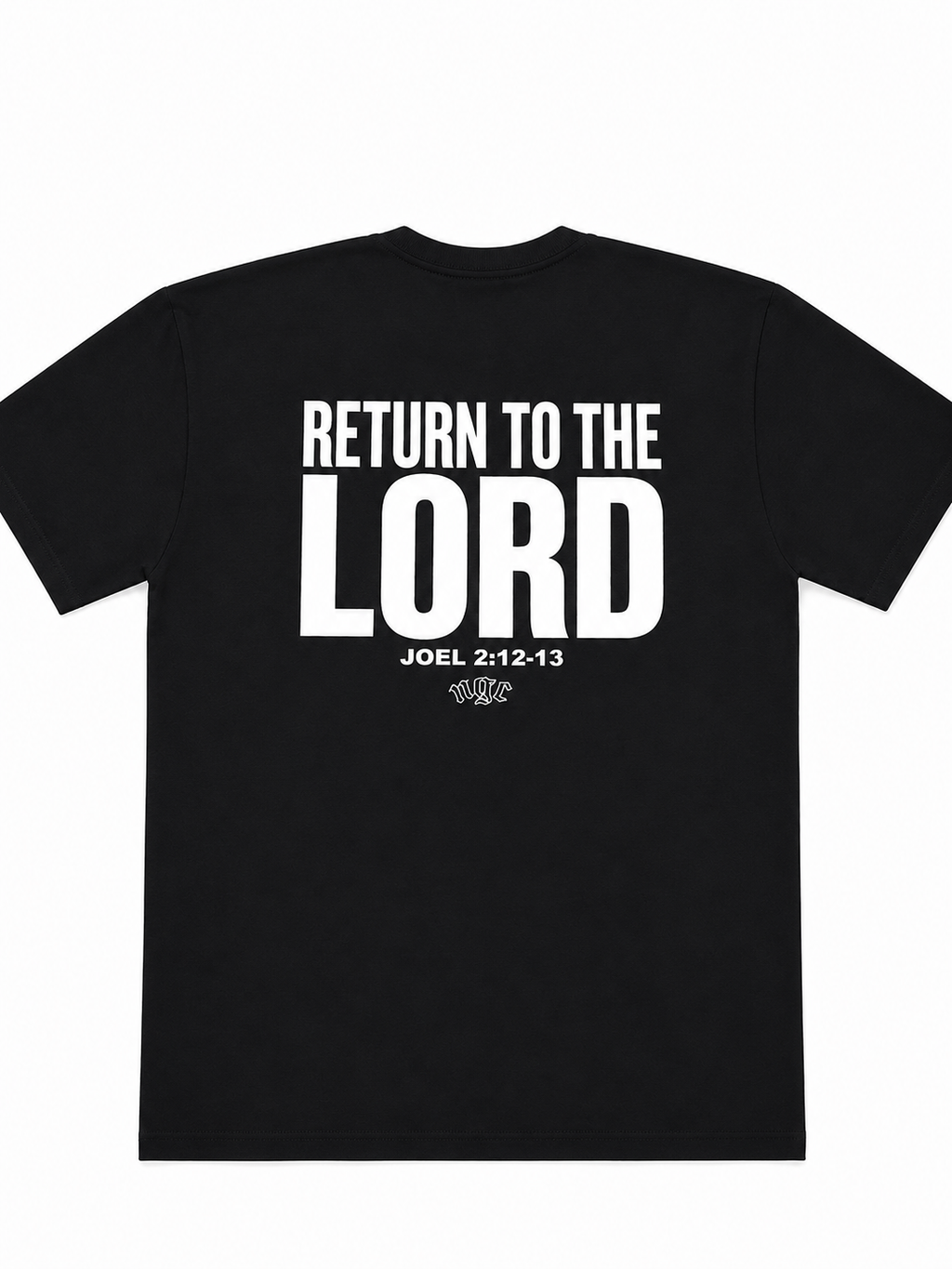 REPENT TEE BK/WH