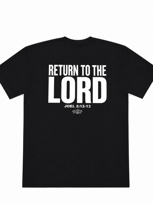 REPENT TEE BK/WH