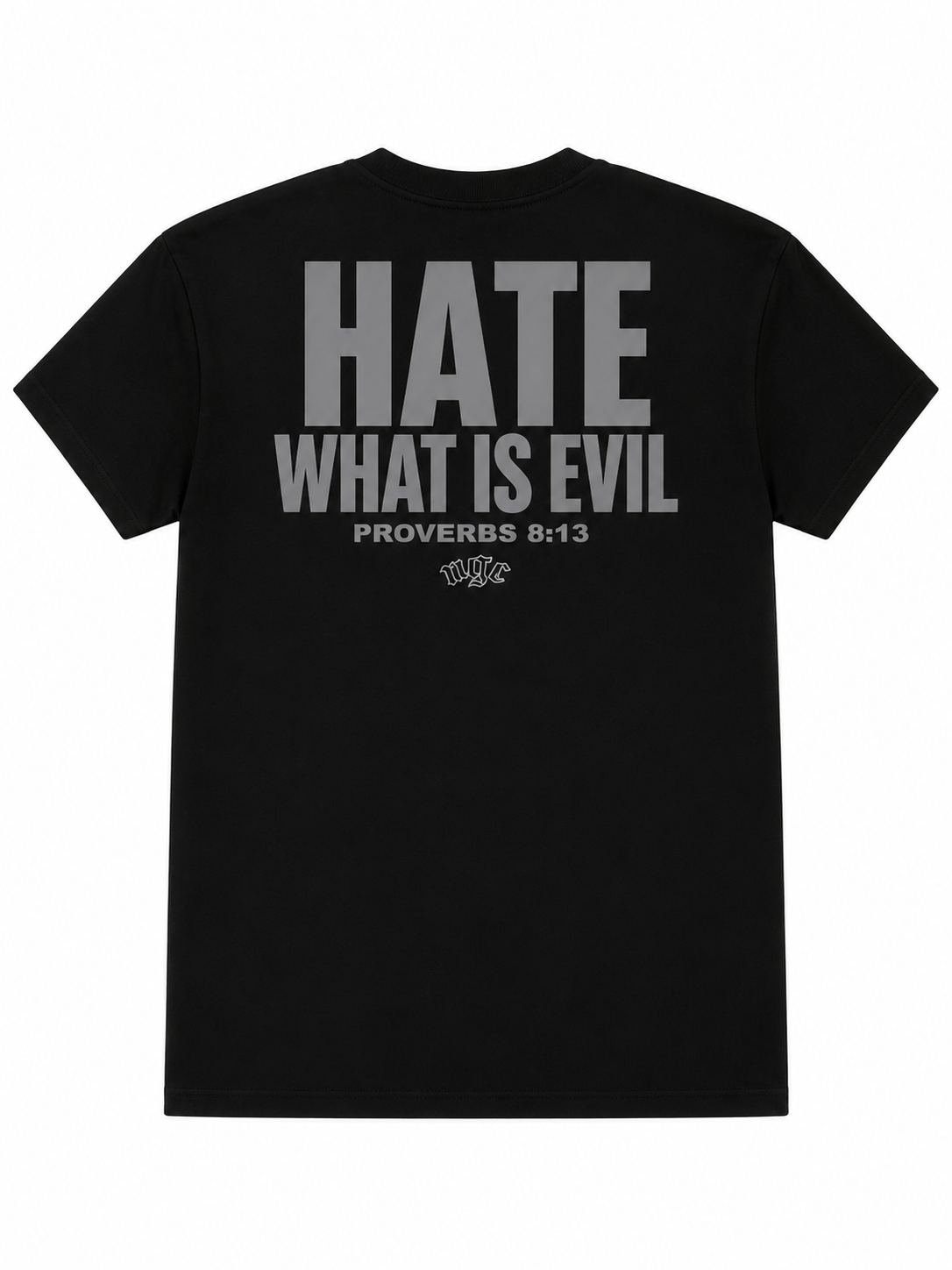 HATE SIN TEE BK/GY