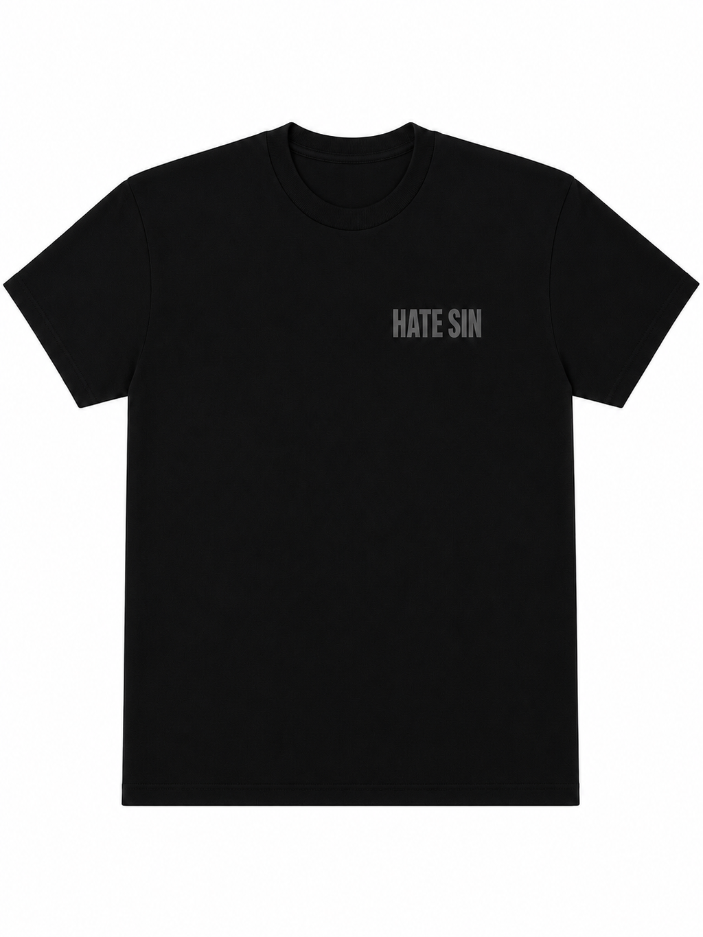 HATE SIN TEE BK/GY
