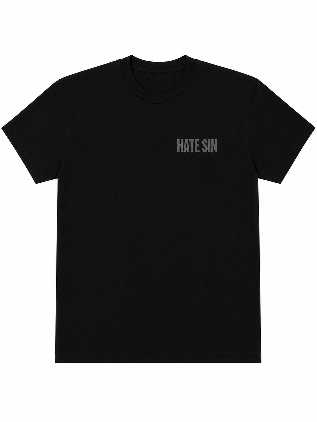 HATE SIN TEE BK/GY